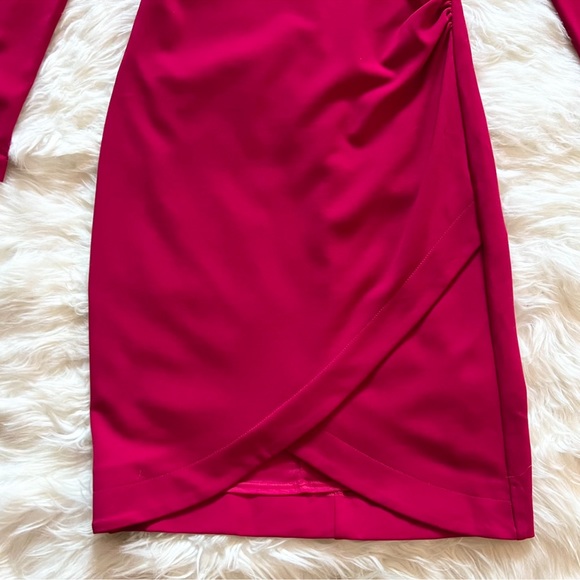 New! NICOLE MILLER Collection Off Shoulder Bodycon Mini Dress - Picture 9 of 12